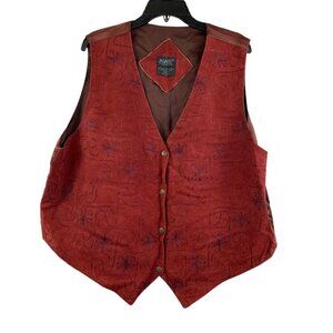 Agapo Collection Women's Burgundy Vest